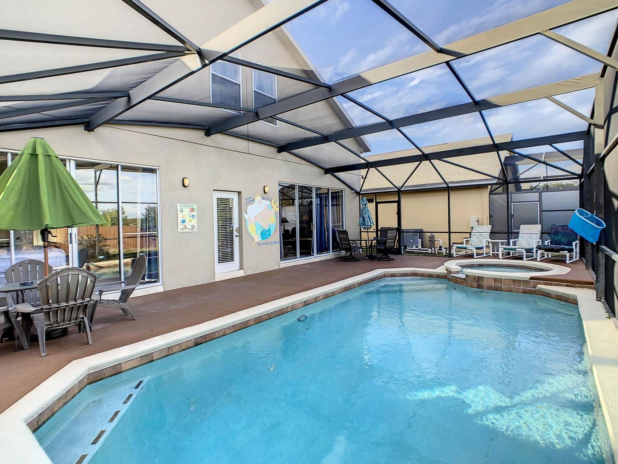 Triton Vacation Pool Home Near Disney Orlando Buitenkant foto